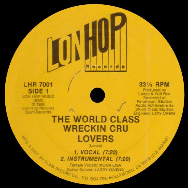 World Class Wreckin' Cru - Lovers / Lonzoland (12") (Mint (M))