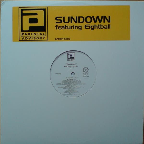 Parental Advisory Featuring Eightball  - Sundown (12", Promo) (Near Mint (NM or M-))