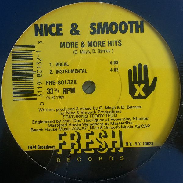 Nice &amp; Smooth - More &amp; More Hits (12", RE) (Near Mint (NM or M-))