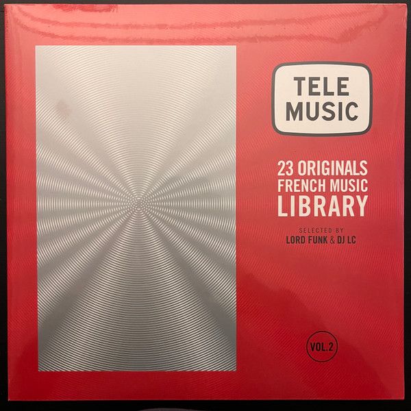 Various - Tele Music - 23 Originals French Music Library Vol 2 (2xLP, Comp) (Mint (M))
