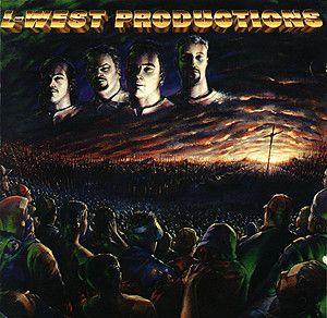 L-West Productions - Releases That Make MC's Pray For Help From Jesus (LP, Album, Whi) (Mint (M))