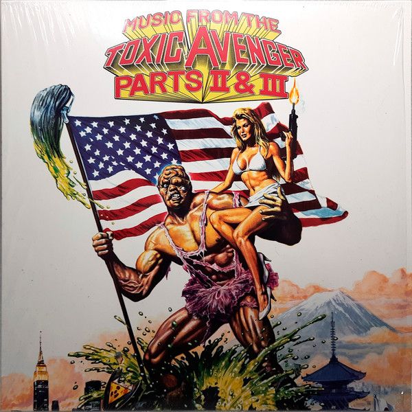 Various - The Toxic Avenger Double Bill (Music From Toxic Avenger Parts 2 &amp; 3) (LP, Comp, Tox) (Mint (M))