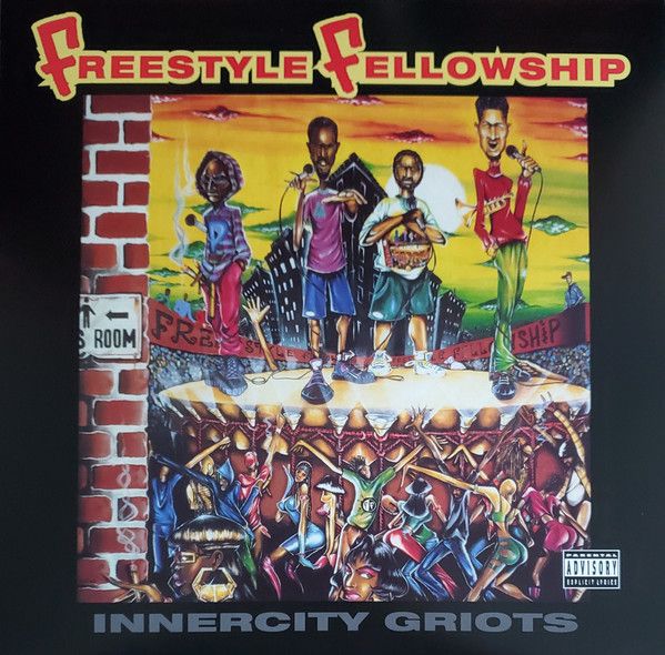 Freestyle Fellowship - Innercity Griots (2xLP, Album, RE) (Mint (M))