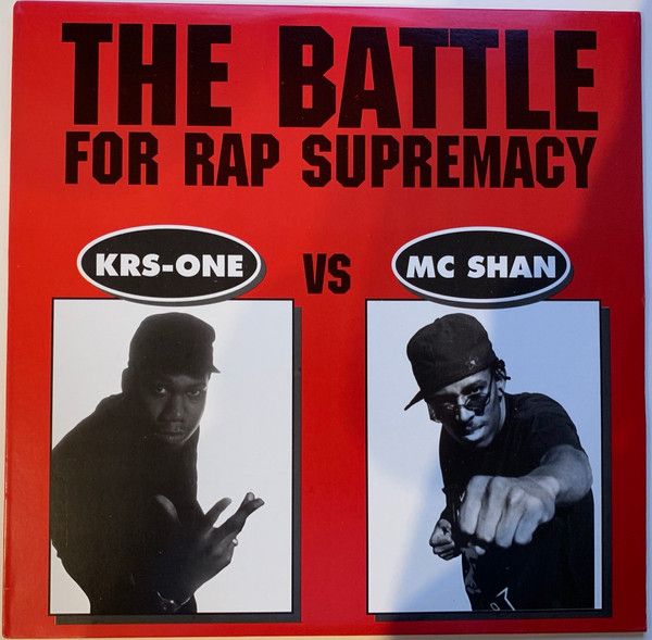 KRS-One VS MC Shan - The Battle For Rap Supremacy (LP, Comp) (Near Mint (NM or M-))
