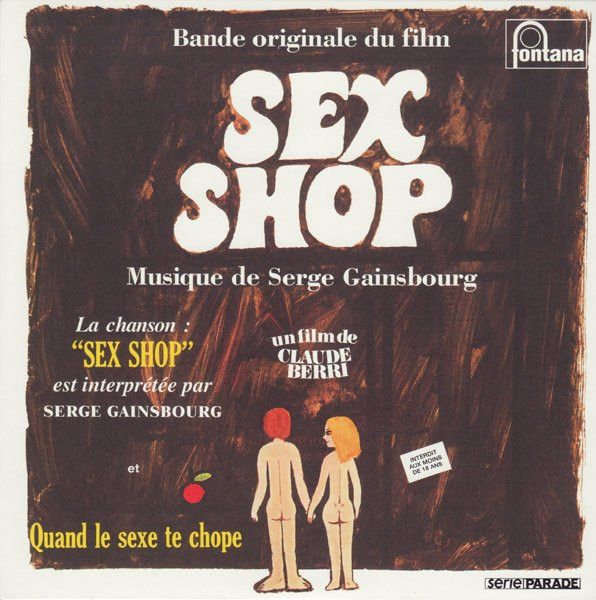 Serge Gainsbourg - Sex Shop (Bande Originale Du Film) (7", Mono, RE) (Near Mint (NM or M-))