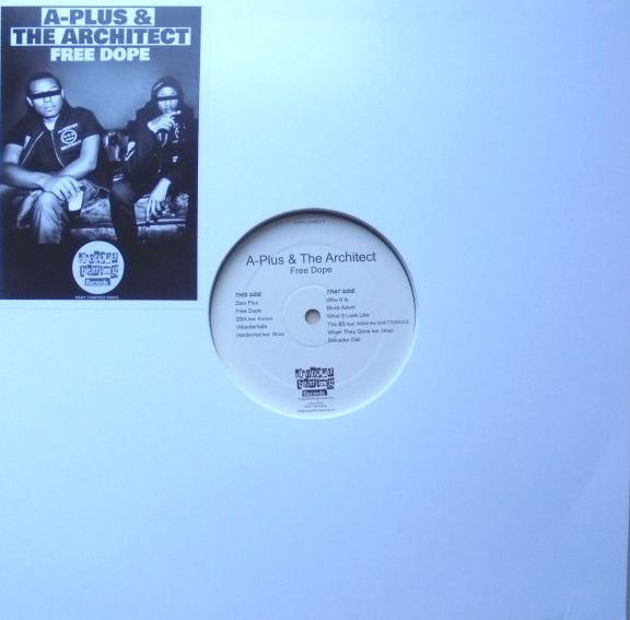 A-Plus &amp; Architect  - Free Dope (LP, Album, Ltd) (Mint (M))