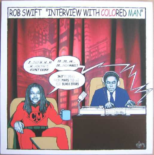 Rob Swift - Interview With Colored Man (12") (Mint (M))