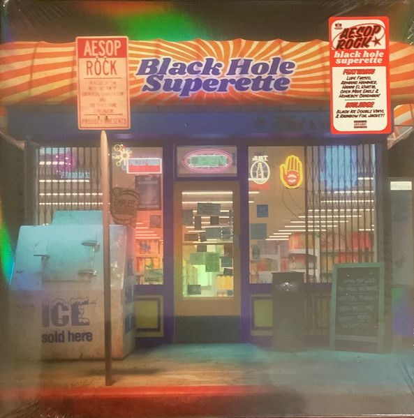 Aesop Rock - Black Hole Superette (2xLP, Album, Bla) (Mint (M))