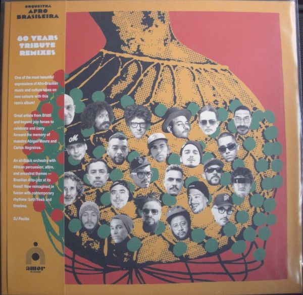 Orquestra Afro-Brasileira - 80 Years Tribute Remixes (LP, Comp) (Mint (M))
