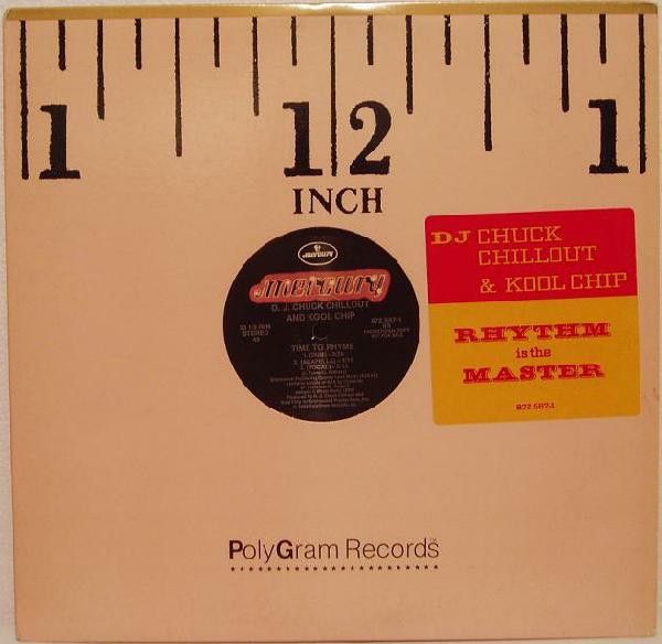 Chuck Chillout &amp; Kool Chip - Rhythm Is The Master (12") (Near Mint (NM or M-))
