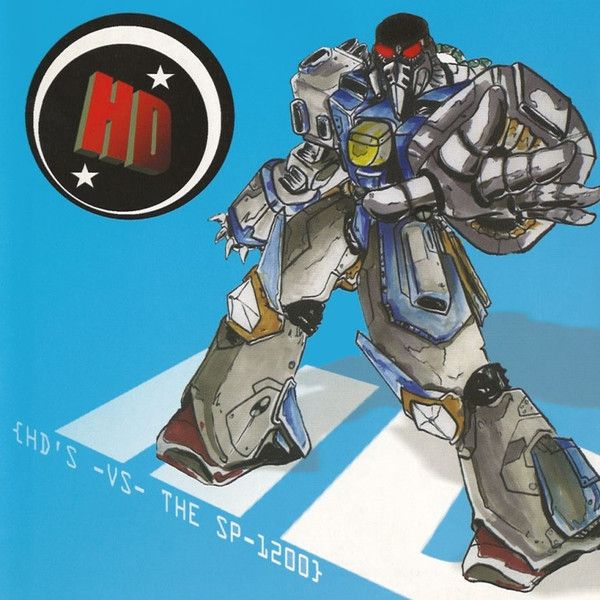 Homeliss Derilex - {HD's -Vs- The SP-1200} (LP, Ltd, RE, Blu) (Mint (M))