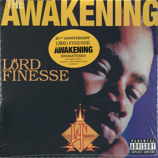 Lord Finesse - The Awakening (LP, Dar + LP, Mar + 7", Yel + Album, Ltd, RE, RM) (Near Mint (NM or M-))