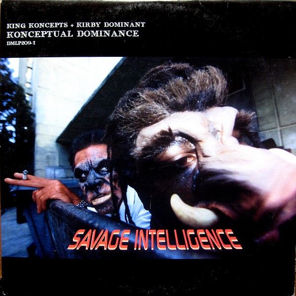 Konceptual Dominance - Savage Intelligence (2xLP, Album) (Near Mint (NM or M-))