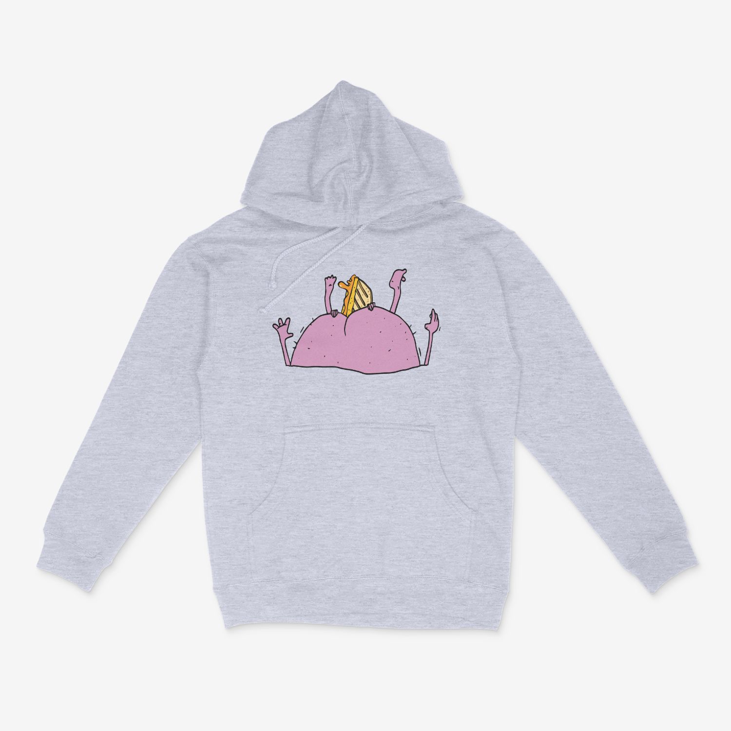 Ass Croque monsieur Heavyweight Hoodie