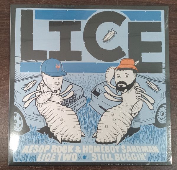 Aesop Rock &amp; Homeboy Sandman - Lice Two - Still Buggin' (12", EP, RP) (Mint (M))
