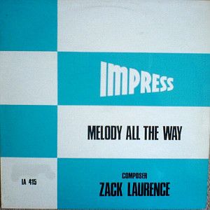 Zack Laurence - Melody All The Way (LP) (Near Mint (NM or M-))