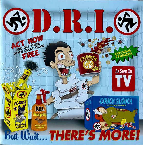 Dirty Rotten Imbeciles - But Wait... There's More! (7", EP, Ltd, Whi) (Mint (M))