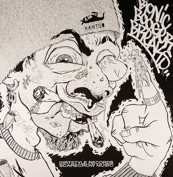 Darth Fader &amp; Scarecrow Willy - Bionic Booger Breaks (LP, Gre) (Mint (M))