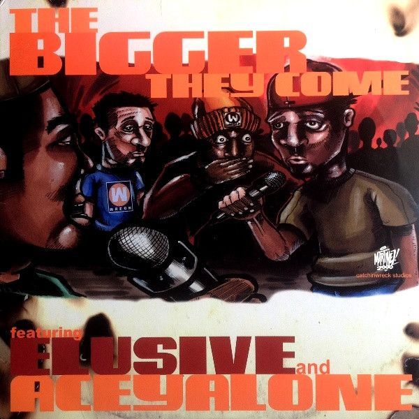 Elusive And Aceyalone - The Bigger They Come (12") (Near Mint (NM or M-))