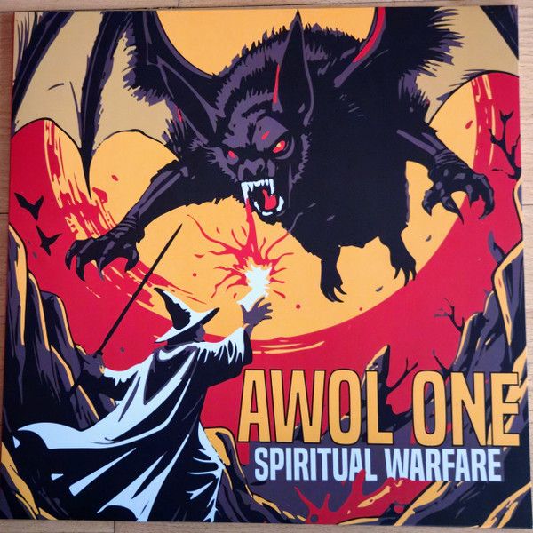 Awol One - Spiritual Warfare (LP, Ltd, Cle) (Mint (M))