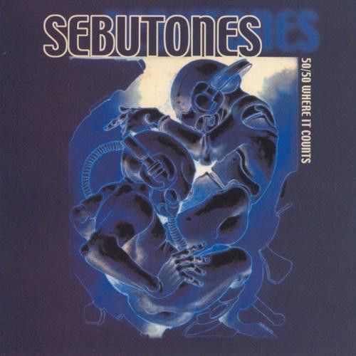 Sebutones - 50/50 Where It Counts (CD, Album, RE) (Very Good Plus (VG+))