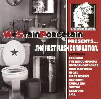 We Stain Porcelain - The First Flush Compilation (CD, Comp) (Very Good Plus (VG+))