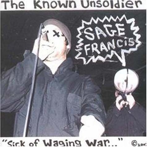 Sage Francis - The Known Unsoldier "Sick Of Waging War..." (CD, Comp, Promo, Jew) (Very Good Plus (VG+))
