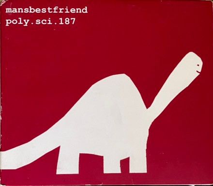 Mansbestfriend - Poly.Sci.187 (CD, Album, Promo) (Very Good Plus (VG+))
