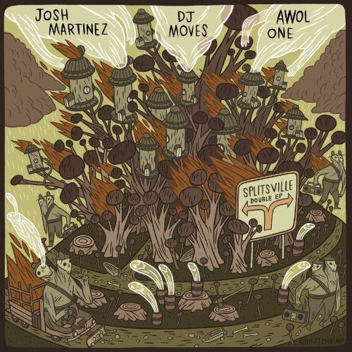 Awol One, Josh Martinez, DJ Moves - Splitsville (CD) (Very Good Plus (VG+))