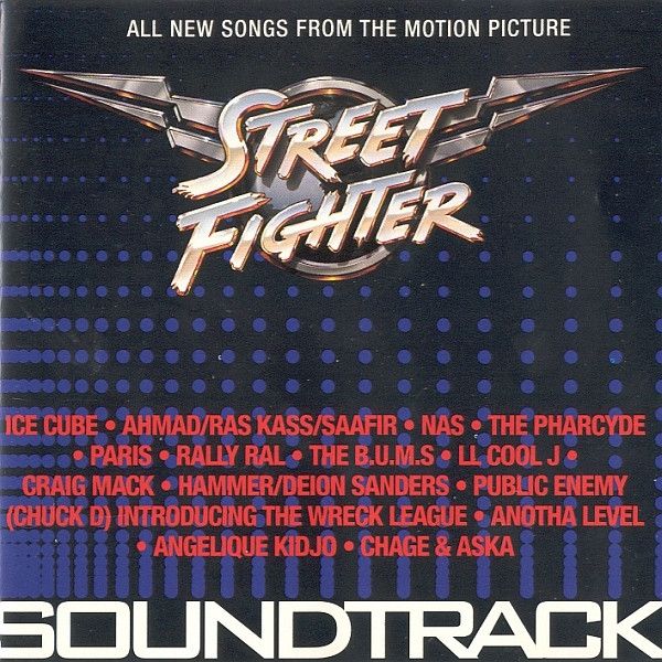 Various - Street Fighter (All New Songs From The Motion Picture) (CD, Comp) (Very Good Plus (VG+))