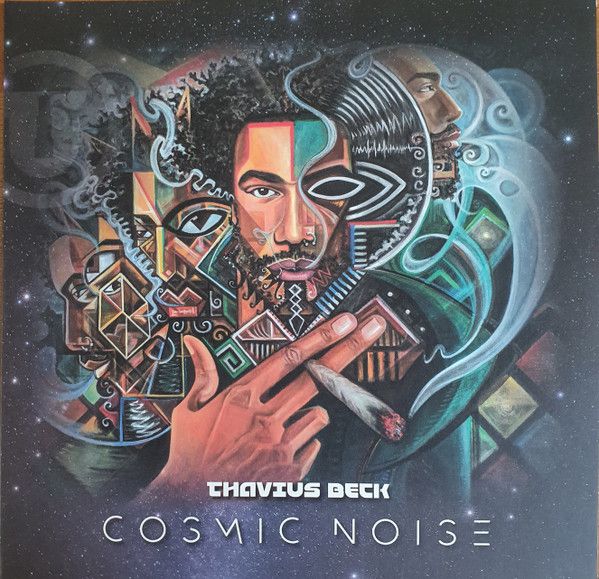 Thavius Beck - Cosmic Noise (2x12", Album, Blu) (Mint (M))