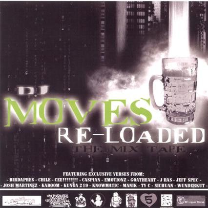 DJ Moves - Re-Loaded (The Mix Tape) (CDr, Mixed) (Very Good Plus (VG+))