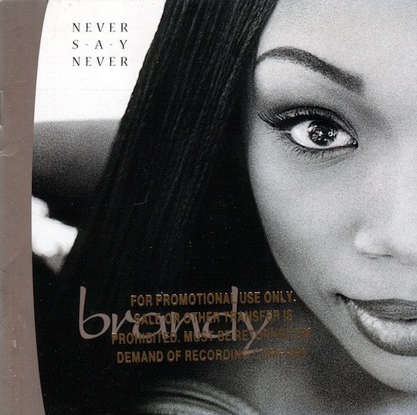 Brandy  - Never Say Never (CD, Album, Promo) (Very Good Plus (VG+))