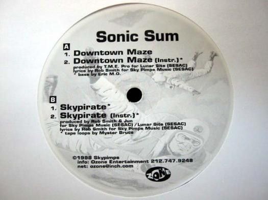 Sonic Sum - Downtown Maze / Skypirate (12") (Near Mint (NM or M-))