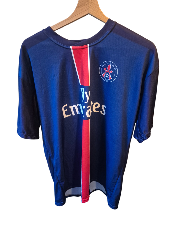 Fly emirates Barcelona soccer shirt