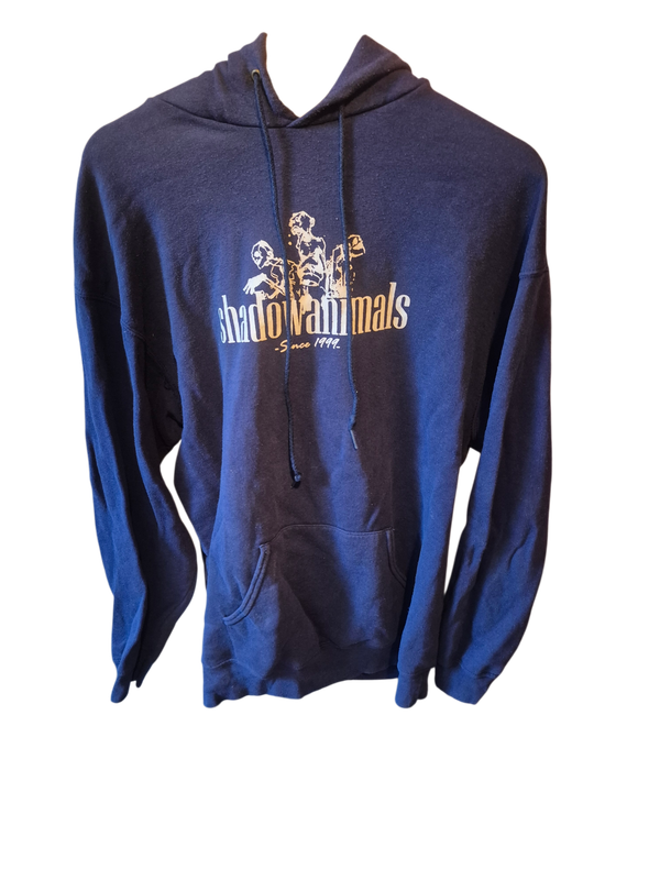 Shadow Animals Hoodie Vintage XL