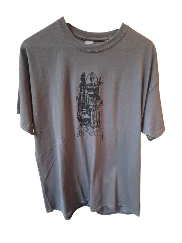 Hectic records grey - T shirt