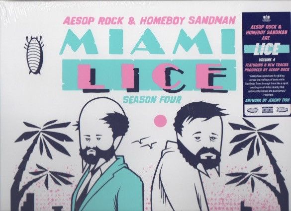 Aesop Rock &amp; Homeboy Sandman - Miami Lice - Season Four (12", EP) (Mint (M))