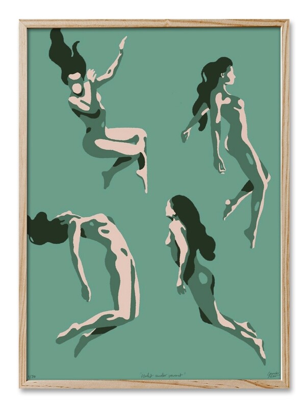 &quot;Head Below Water&quot; - Signed art print