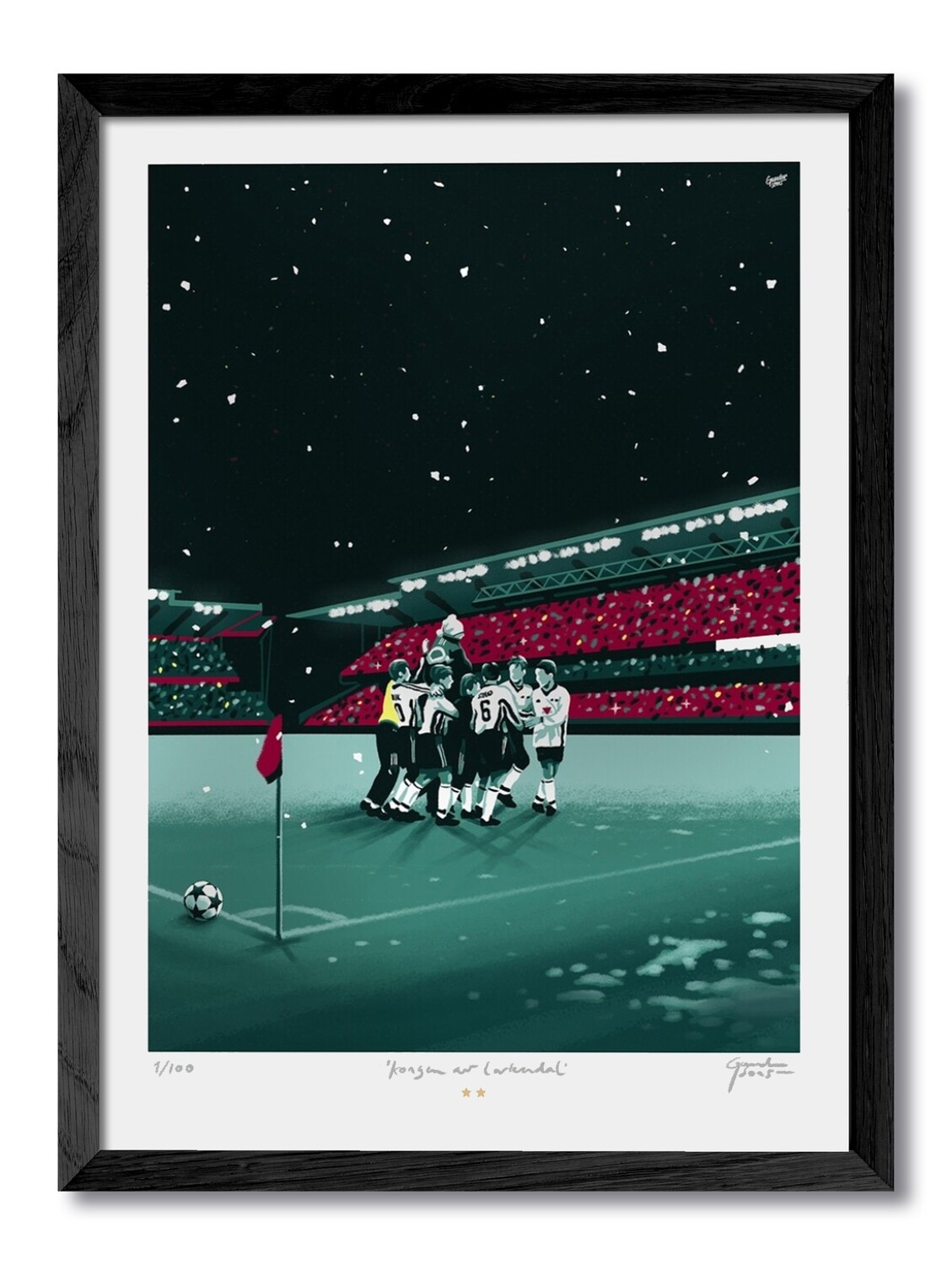 &quot;Kongen av Lerkendal&quot; - Special Edition Print