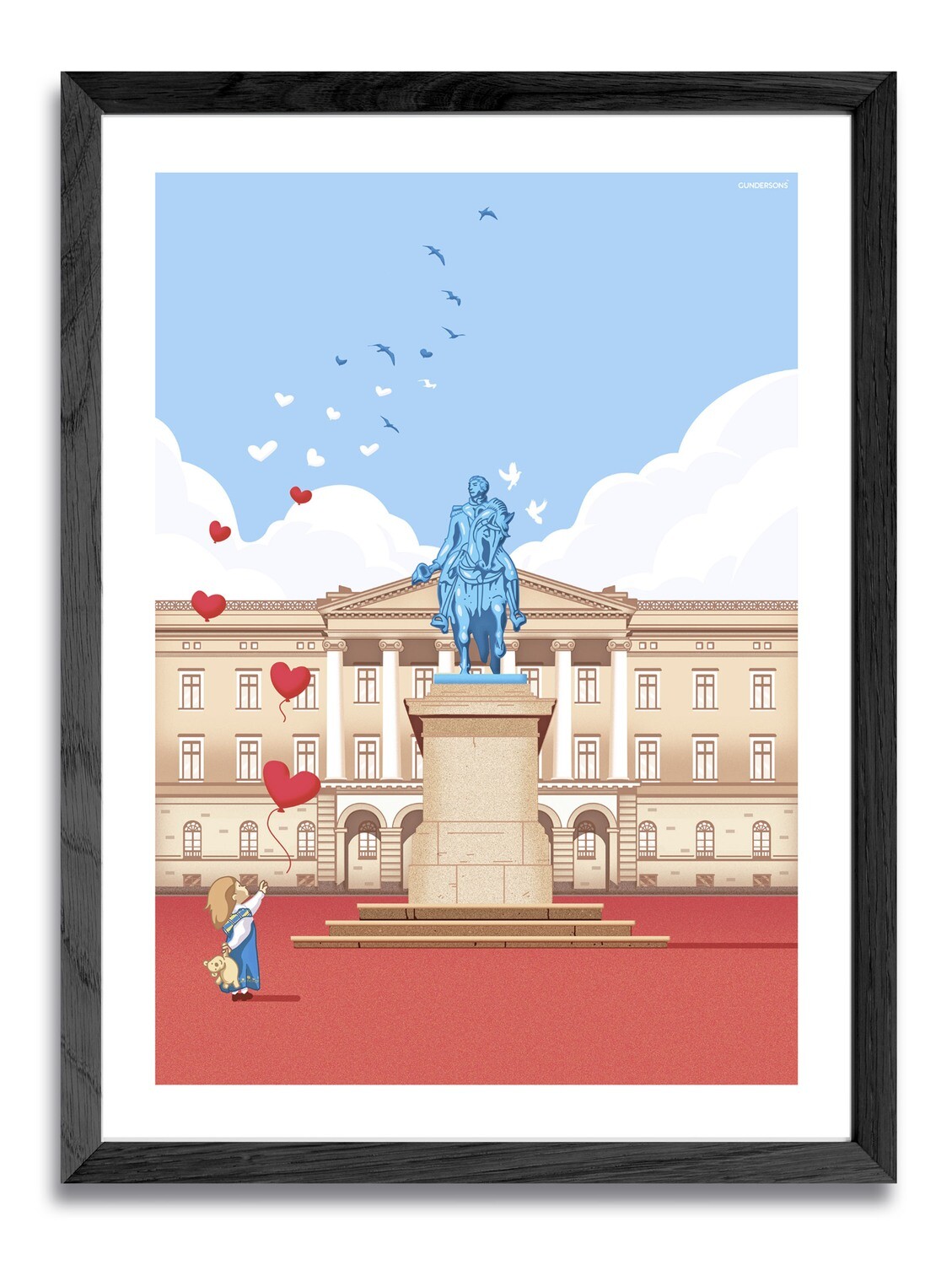 Oslo: &quot;Norwegian Constitution Day&quot; - Design poster