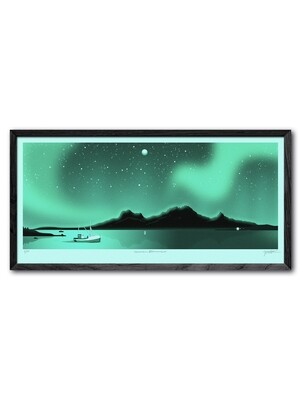 &quot;Aurora Borealis&quot; - Signed art print