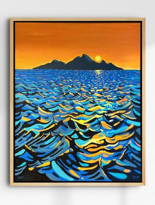 &quot;Det Store Blå&quot; - Original painting