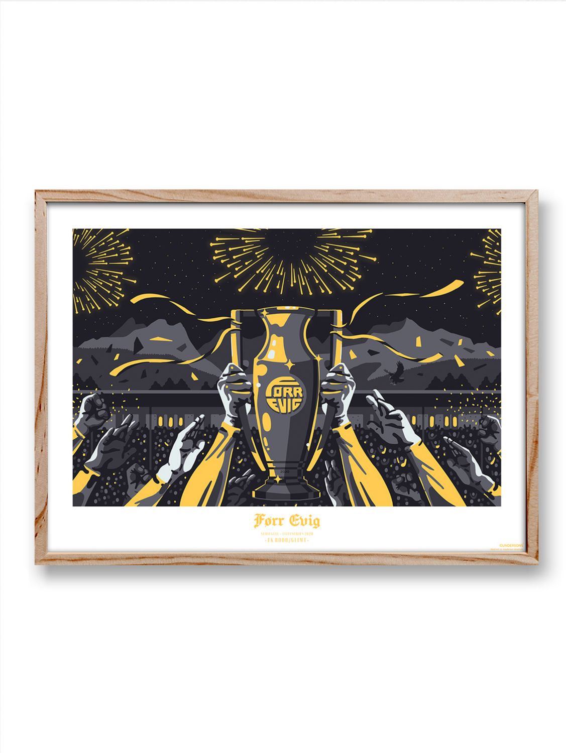 Førr Evig - Design poster