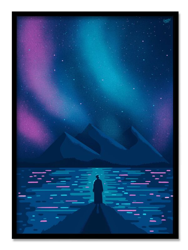 &quot;Aurora&quot; - Unummerert trykk