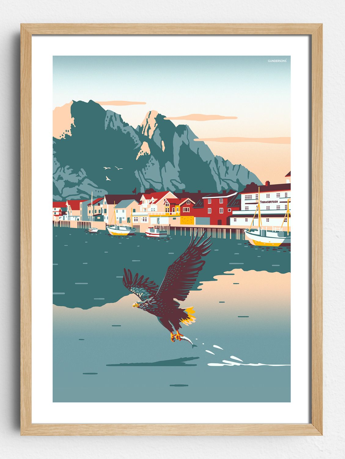 Henningsvær - Design poster