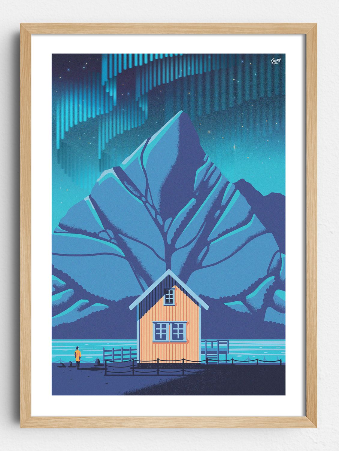 &quot;Sakrisøy&quot; - Design poster