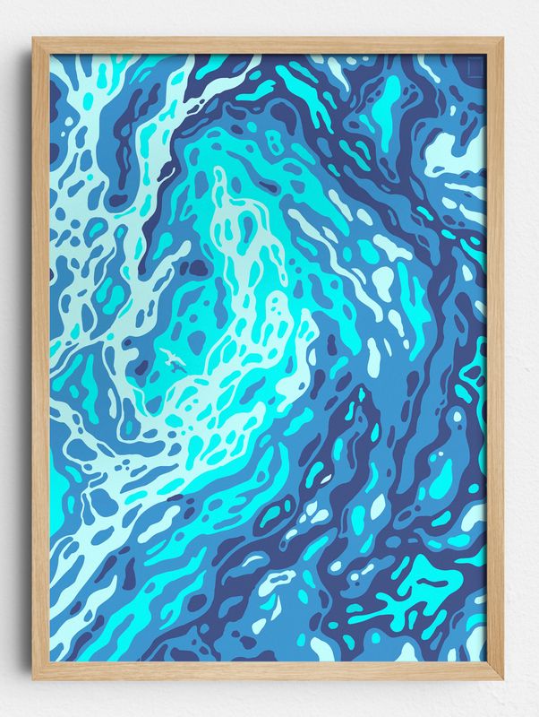 &quot;World´s strongest maelstrom&quot; - Design poster