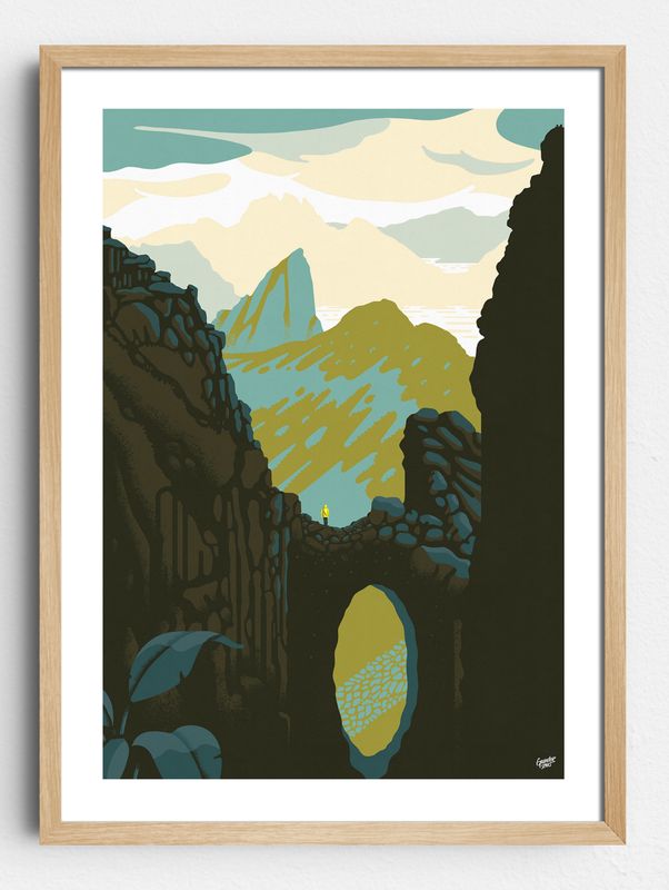 &quot;Kings bridge&quot; - Design poster