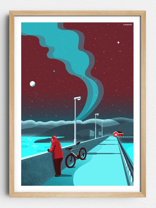 &quot;The Breakwater&quot; - Design poster